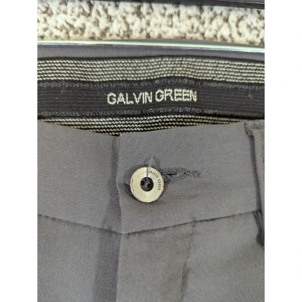 Galvin Green Ventil8 Gray‎ Performance Golf Dress Pants Mens 34x32 (Tag 34x34)